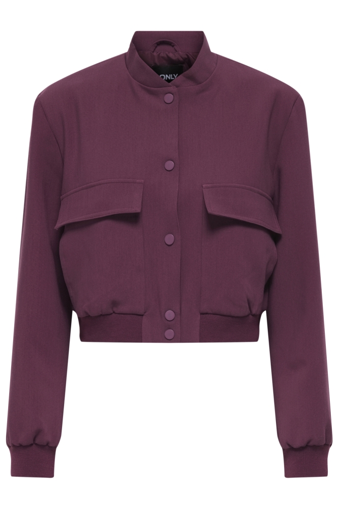 ONLVILMA LIFE SHOULDERPAD JACKET OT 15349161 Mauve Wine